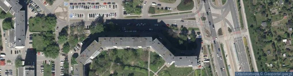 Zdjęcie satelitarne Agencja Usługowo Handlowa