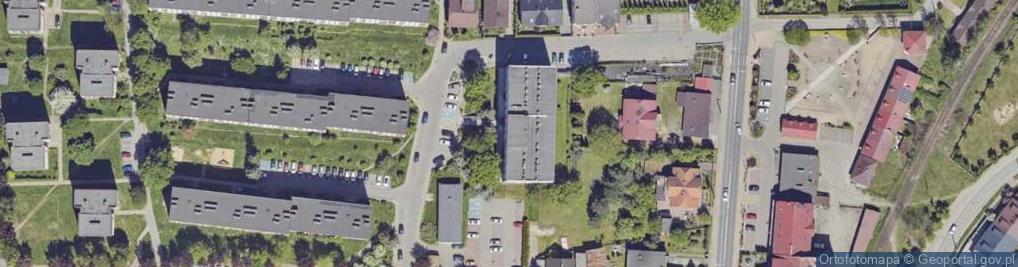 Zdjęcie satelitarne Agencja Usługowo Pośrednicza