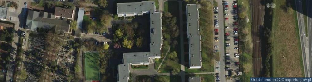 Zdjęcie satelitarne Agnes Beverly Hills Firma Handlowo Usługowa