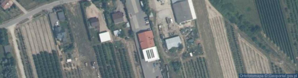 Zdjęcie satelitarne Agnieszka Bitner Barpox, Skup i Sprzedaż Owoców, Usługi Transportowe, Polgarden Agnieszka Bitner, Paweł Bitner, Skup i Sprzedaż Owoców