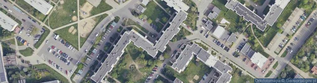 Zdjęcie satelitarne Agnieszka Kosmowska-Miśków Prywatna Praktyka Lekarska