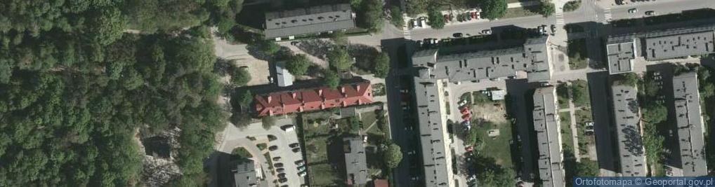 Zdjęcie satelitarne Agnieszka Kuczyńska Praktyka Lekarska