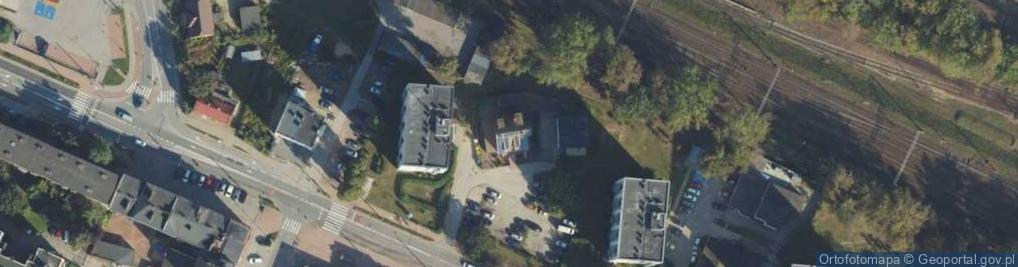 Zdjęcie satelitarne Agnieszka Łączkowska Firma Handlowo-Usługowa Aga