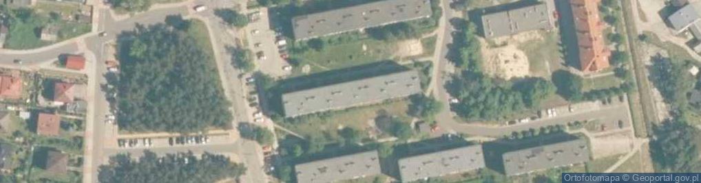 Zdjęcie satelitarne Agnieszka Leja Firma Usług Leśnych
