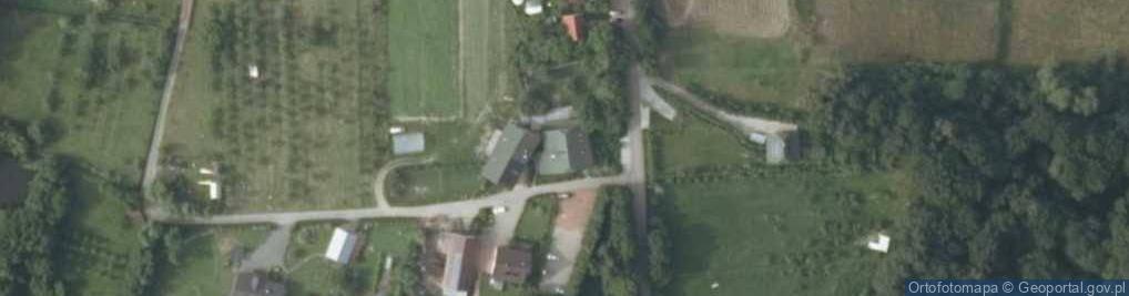 Zdjęcie satelitarne Agnieszka Murzyn Agroturystyka pod Gruszą