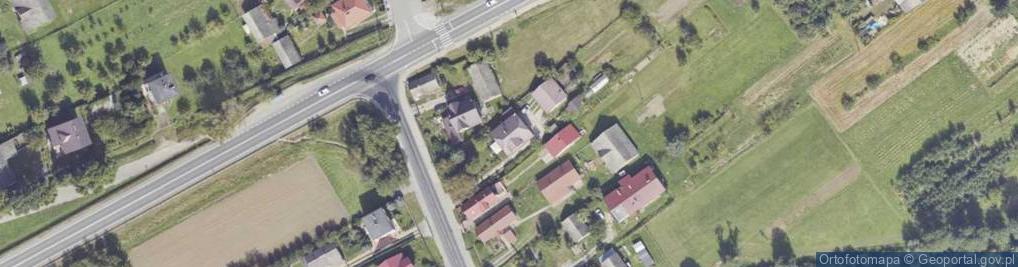 Zdjęcie satelitarne Agnieszka Warzycka-Łysiak Firma Usługowa Grafit