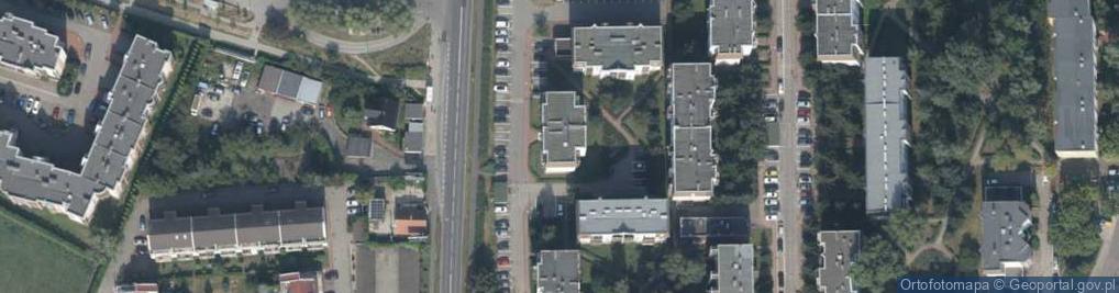 Zdjęcie satelitarne Agnieszka Waścińska Biuropoz