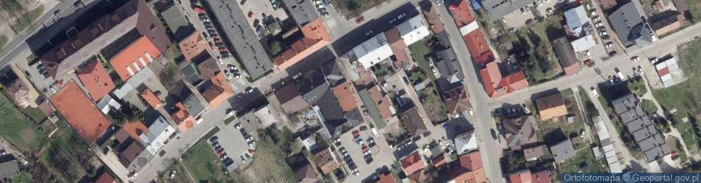 Zdjęcie satelitarne Agnieszka Wrona-Łapa - Firma Handlowo Usługowo Projektowa Grawprojekt 2