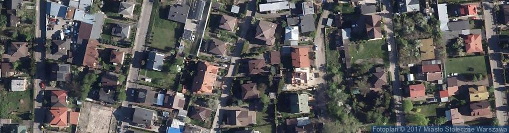 Zdjęcie satelitarne Agnieszka Zieleniewska Przedsiębiorstwo Produkcyjno-Handlowo-Usługowe Aga