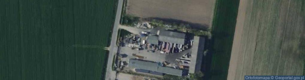 Zdjęcie satelitarne Agro - Skład Krzysztof Podgórski