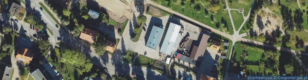 Zdjęcie satelitarne Agroplon Zaopatrzenie Rolnictwa i Ogrodnictwa Krzemiński Robert