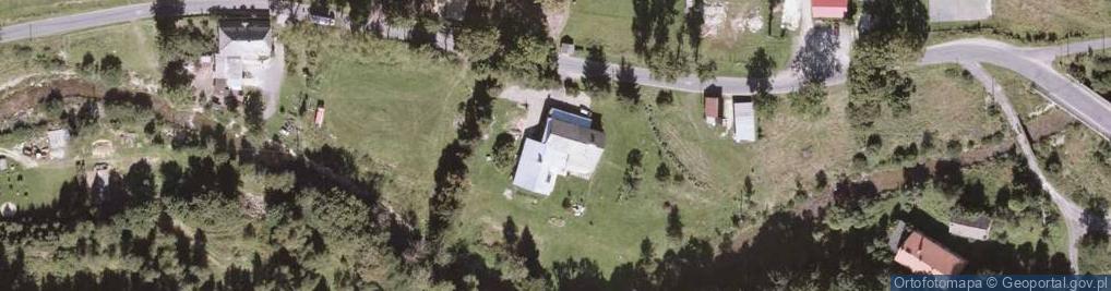 Zdjęcie satelitarne Agroturystyczne Stowarzyszenie Masywu Śnieżnika