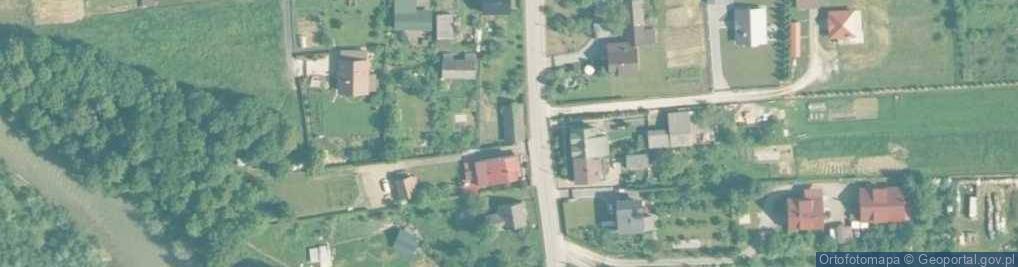 Zdjęcie satelitarne Agroturystyka przy Skawie