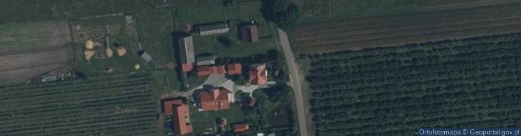 Zdjęcie satelitarne Agroturystyka