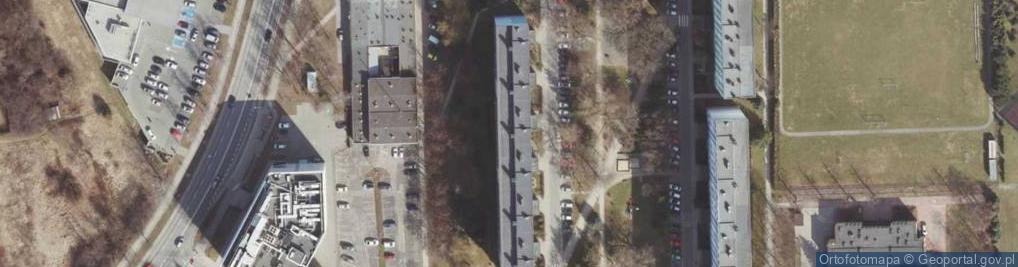 Zdjęcie satelitarne Akademia Karate Tradycyjnego w Rzeszowie