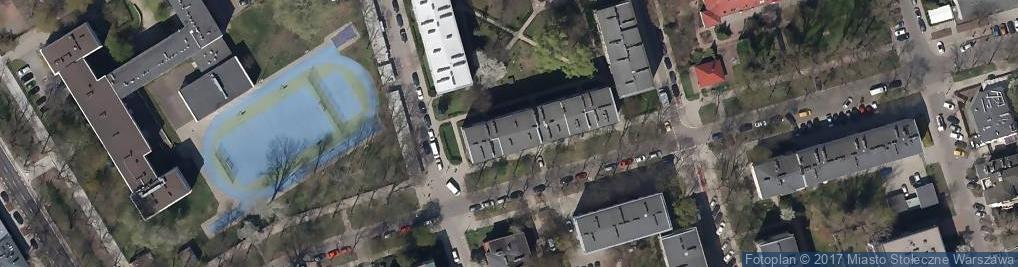 Zdjęcie satelitarne Akademika Kursy i Szkolenia