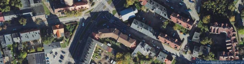 Zdjęcie satelitarne Akademos Ośrodek Szkoleniowo Handlowy