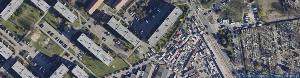 Zdjęcie satelitarne Akapit Agencja Reklamy Tekstowej