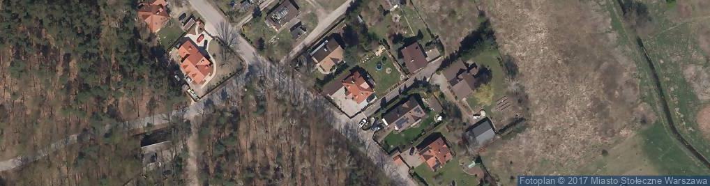 Zdjęcie satelitarne Akcel Usługi Poligraficzne Jacek Serwiński