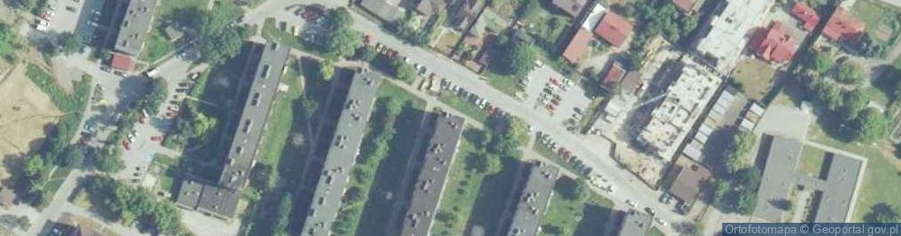 Zdjęcie satelitarne Akn Ogrody Architektura Krajobrazu Agnieszka Nyk