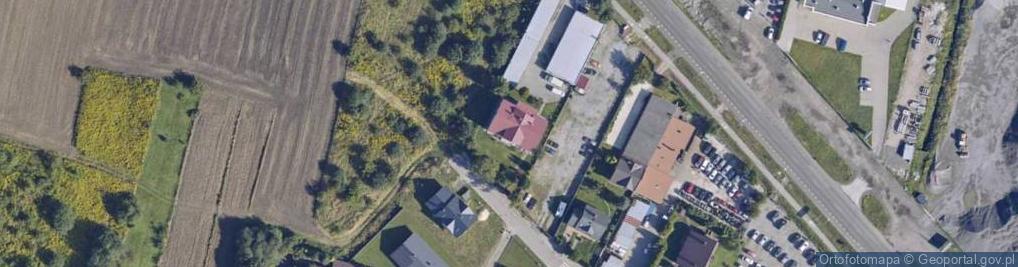 Zdjęcie satelitarne Akron Meble Andrzej Jajus Marek Gabryel Dariusz Dudek