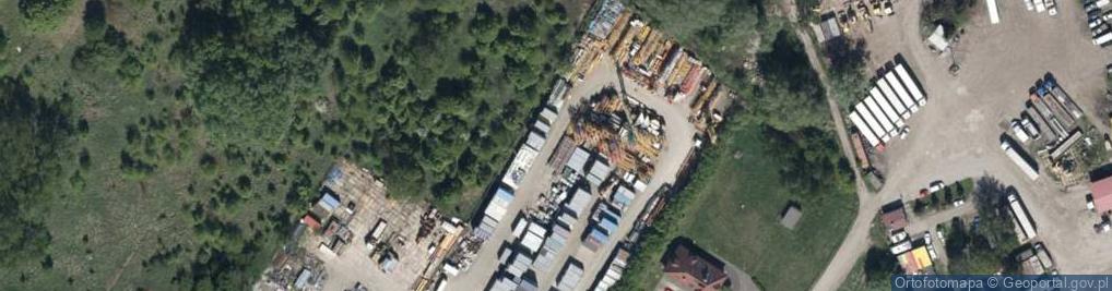 Zdjęcie satelitarne Akron