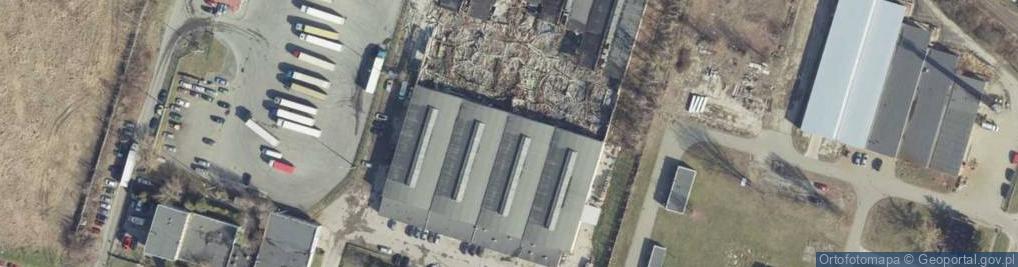 Zdjęcie satelitarne Aksyd Logistyka Alina Bogdańska Grzegorz Burzyński