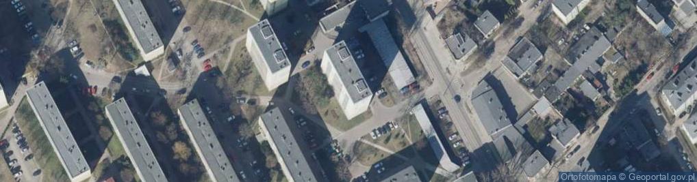 Zdjęcie satelitarne Akwaprojekt Caban Mirosław