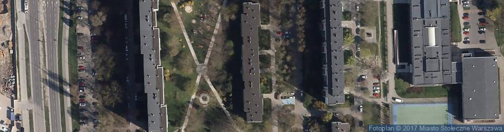 Zdjęcie satelitarne Akwizycja Towarów i Usług Usługi Budowlane Pietrzykowscy Sławomir i Anna