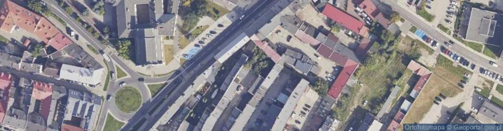 Zdjęcie satelitarne Alba Przedsiębiorstwo Handlowo Usługowe Olewiński w Skórkiewicz E