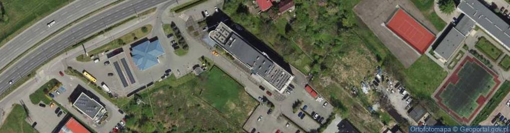 Zdjęcie satelitarne Albertina Polska