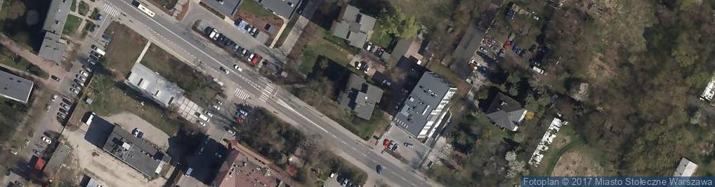 Zdjęcie satelitarne Aleksandra Glińska Perspektywa Aleksandrta Glińska