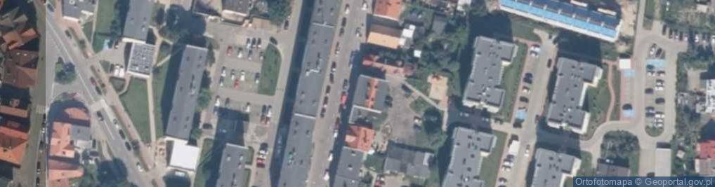 Zdjęcie satelitarne Aleksandra Górecka Usługi Biurowe