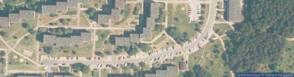 Zdjęcie satelitarne Aleksandra Kika - Działalność Gospodarcza