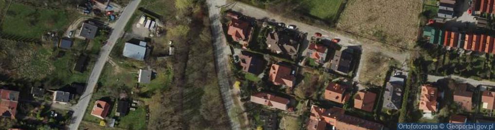Zdjęcie satelitarne Aleksandra Kińczyk Przedsiębiorstwo Prywatne Instalacji Sanitarnych Sanbud