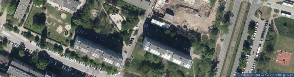 Zdjęcie satelitarne Aleksandra Loster-Niewińska Indywidualna Praktyka Lekarska