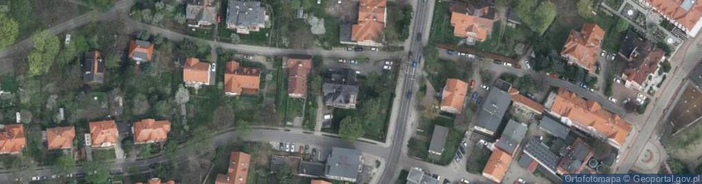 Zdjęcie satelitarne Aleksandra Węgrzyn Znak