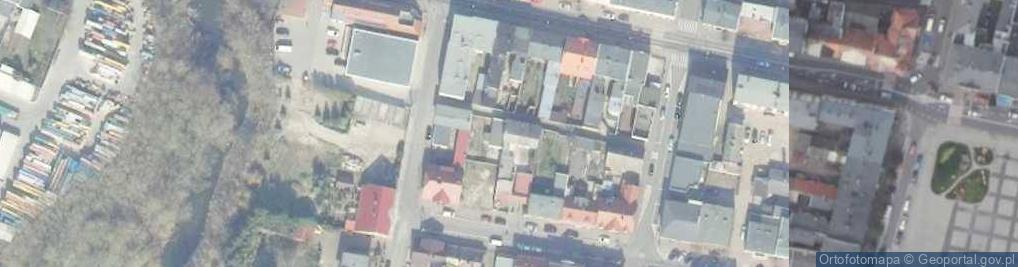 Zdjęcie satelitarne Alexis Przeds Usługowo Handlowe Grzechowiak Jusik Aleksandra