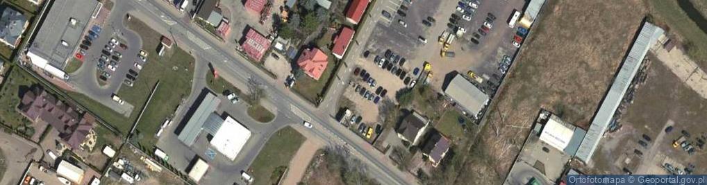 Zdjęcie satelitarne Alicja Chwalibóg Aso Chwalibóg Kompleksowe Naprawy Powypadkowe