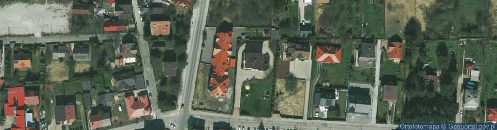Zdjęcie satelitarne Alicja Kłeczek Firma Usługowo-Handlowa Proserwis