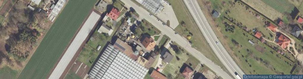 Zdjęcie satelitarne Alicja Piotrów Centrum Ogrodnicze Piotrów