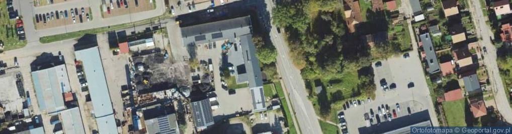 Zdjęcie satelitarne Alicja Ściesińska Przedsiebiorstwo Handlowo- Usługowe Al-Mar