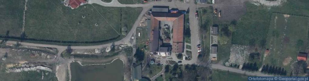 Zdjęcie satelitarne Alina Czajkowska Wspólnik Spółki Cywilnej Gospodarstwo Agroturystyczne