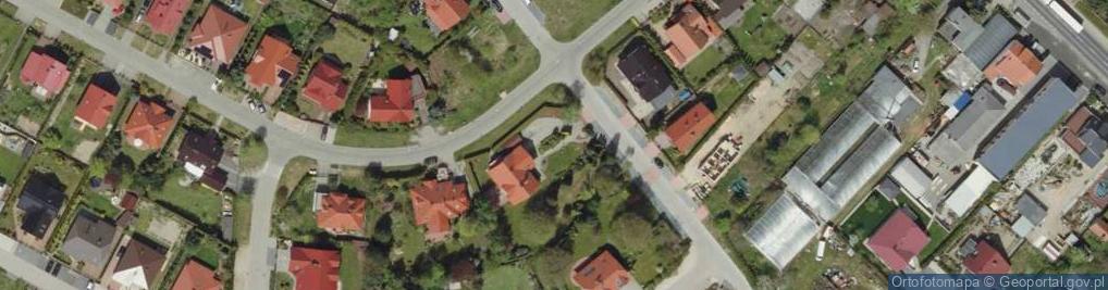 Zdjęcie satelitarne Alina Głaczyńska Gabinet Okulistyczny, Przedsiębiorstwo Wi Elobranżowe Medlens A.M.Głaczyńscy
