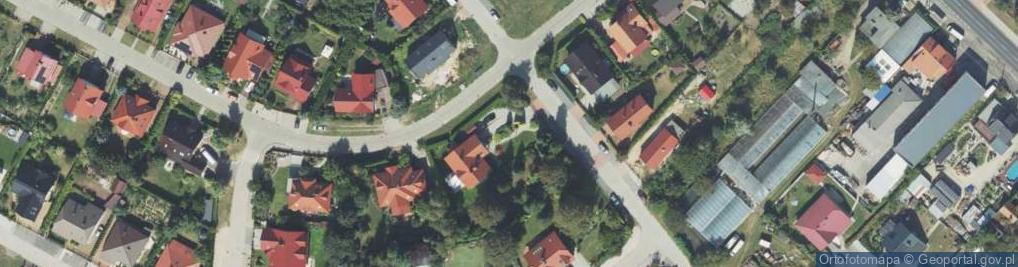 Zdjęcie satelitarne Alina Głaczyńska Gabinet Okulistyczny, Przedsiębiorstwo Wi Elobranżowe Medlens A.M.Głaczyńscy