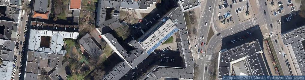 Zdjęcie satelitarne Alliedsignal Aftermarket Europe B E A Oddział w Warszawie