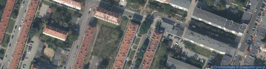 Zdjęcie satelitarne Alnet Winiecka Aleksandra