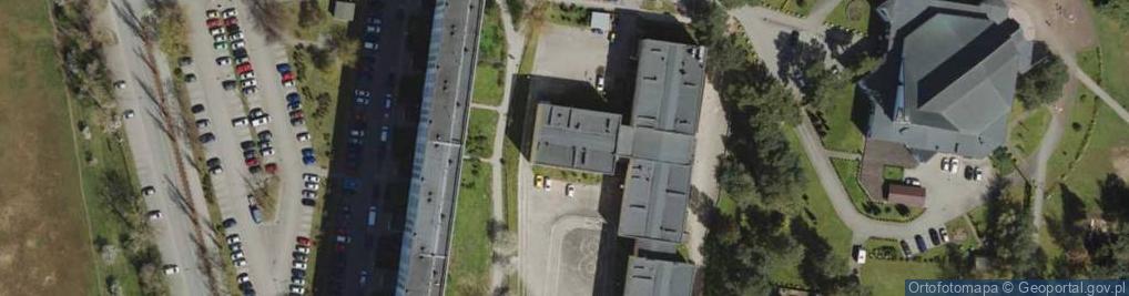 Zdjęcie satelitarne Alpino Producent Odzieży Józef Borczuch