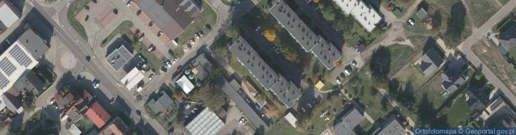 Zdjęcie satelitarne Alwi Przeds.Handlowo-Usługowe Popławski w.Zdeb K.