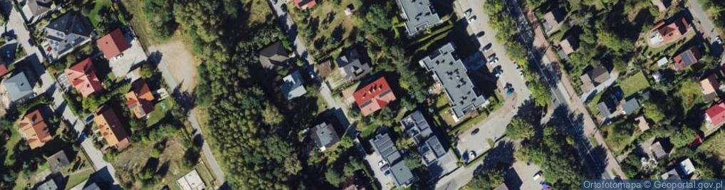 Zdjęcie satelitarne Am Poligrafia